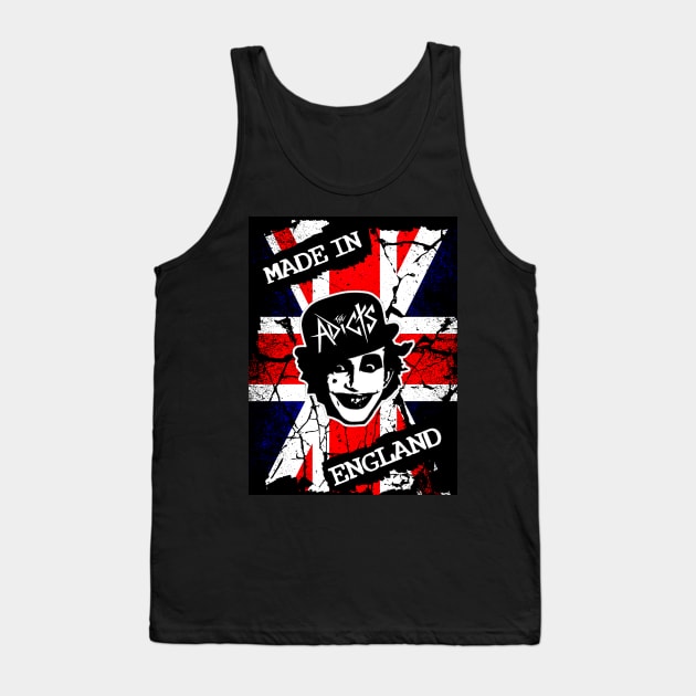 The Adicts - Made In England. Tank Top by OriginalDarkPoetry